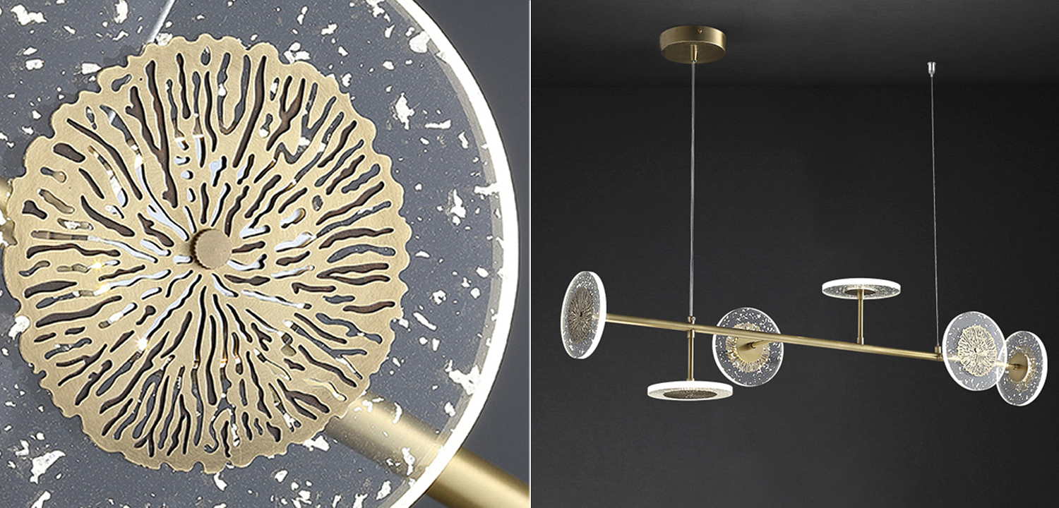Люстра Discs Flowers Chandelier Люстра Discs Flowers Chandelier - Loft-Concept во Владивостоке