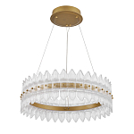 Люстра круглая с декоративными элементами в виде лепестков Round Light Flashing варинант исполнения - 4 | Loft Concept во Владивостоке