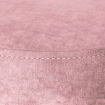 Банкетка круглая пыльно-розовый велюр на 4-х металлических ножках золотого цвета SANJAY варинант исполнения - 4 | Loft Concept во Владивостоке