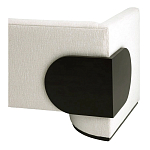 Дизайнерский Двухместный диван Florida Sofa  с элегантным деревянным декором  варинант исполнения - 4 | Loft Concept во Владивостоке