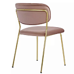 Стул Singer Chair без подлокотников Розовый Велюр варинант исполнения - 3 | Loft Concept во Владивостоке