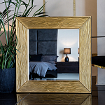 Зеркало квадратное в фактурной раме Pattern варинант исполнения - 6 | Loft Concept во Владивостоке