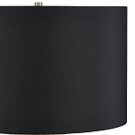 Настольная лампа с белым фактурным корпусом и черным абажуром Twisted варинант исполнения - 2 | Loft Concept во Владивостоке