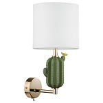 Бра с декором в виде кактуса из керамики Opuntia варинант исполнения - 1 | Loft Concept во Владивостоке