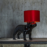 Настольная лампа COLLECTION OF DOGS с абажуром Бульдог варинант исполнения - 4 | Loft Concept во Владивостоке