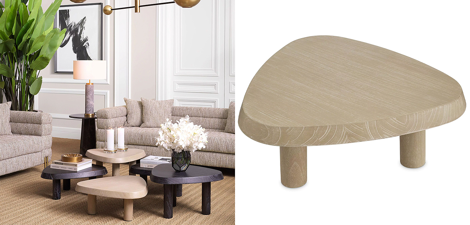 Кофейный стол Eichholtz Coffee Table Briel S Beige Кофейный стол Eichholtz Coffee Table Briel S Beige - Loft-Concept во Владивостоке