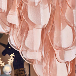 Люстра из стекляных розовых лепестков Petalled Illuminator варинант исполнения - 2 | Loft Concept во Владивостоке