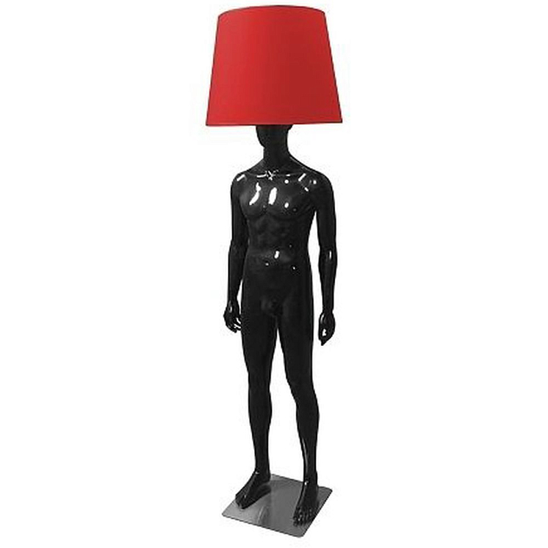 Лампа MALE MANNEQUIN LAMP с абажуром открытый позинг Глянцевый черный Черный матовый Глянцевый белый Белый матовый Серый матовый Золотой Красный Шампань Лампа MALE MANNEQUIN LAMP с абажуром открытый позинг Глянцевый черный Черный матовый Глянцевый белый Белый матовый Серый матовый Золотой Красный Шампань во Владивостоке | Loft Concept