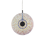 Подвесной светильник из фактурного двойного стекла Heterochromia варинант исполнения - 2 | Loft Concept во Владивостоке