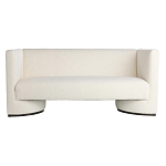 Дизайнерский Двухместный диван Florida Sofa  с элегантным деревянным декором  варинант исполнения - 2 | Loft Concept во Владивостоке