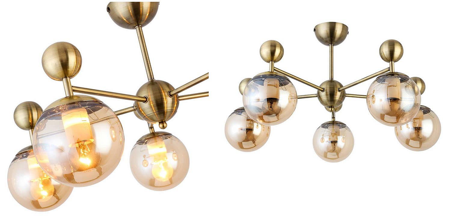 Потолочная люстра Demian Bronze Chandelier Потолочная люстра Demian Bronze Chandelier - Loft-Concept во Владивостоке