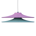 Подвесной вязаный светильник в двухцветном исполнении «Двойной Токио»  варинант исполнения - 4 | Loft Concept во Владивостоке