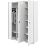 Шкаф белый трёхдверный для одежды Antique Order варинант исполнения - 2 | Loft Concept во Владивостоке