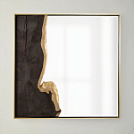 Зеркало с панно из среза палисандра Noble Mirror варинант исполнения - 3 | Loft Concept во Владивостоке