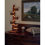 Торшер с каркасом из множества полок Links варинант исполнения - 5 | Loft Concept во Владивостоке