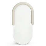 Зеркало овальное Curved Furniture бежевое варинант исполнения - 1 | Loft Concept во Владивостоке