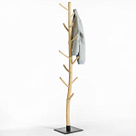 Напольная вешалка из тикового дерева Teak Floor Hanger варинант исполнения - 2 | Loft Concept во Владивостоке