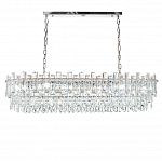 Люстра овальная с хрустальными подвесками Gorgeous Crystal Light варинант исполнения - 8 | Loft Concept во Владивостоке