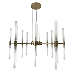 Люстра подвесная с 20-ю цилиндрическими матовыми плафонами Delta Light варинант исполнения - 2 | Loft Concept во Владивостоке