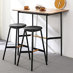 Черный барный стул Knopper варинант исполнения - 7 | Loft Concept во Владивостоке