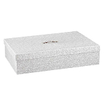 Чайный сервиз белого цвета из фарфора на 6 персон 15 предметов Floral Charm варинант исполнения - 2 | Loft Concept во Владивостоке