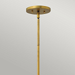 Подвесной светильник с матовым стеклянным коническим плафоном в современном стиле Hinkley варинант исполнения - 6 | Loft Concept во Владивостоке