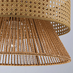 Подвесной светильник с абажуром из натуральных материалов Light Inside the Cell варинант исполнения - 8 | Loft Concept во Владивостоке