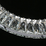 Люстра круглая с прозрачной хрустальной рамкой Maude Crystal Light варинант исполнения - 10 | Loft Concept во Владивостоке