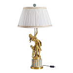 Светильник с абажуром Девушка с ангелом Angels of Eden варинант исполнения - 4 | Loft Concept во Владивостоке