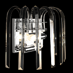 Бра цвета никель с изогнутыми хрустальными элементами Radiant Ribbons варинант исполнения - 5 | Loft Concept во Владивостоке