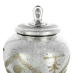 Ваза из стекла с крышкой и декоративными узорами Chinoiserie Ceramics варинант исполнения - 2 | Loft Concept во Владивостоке