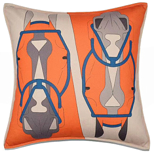 Декоративная подушка Hermes Horse 27