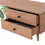 Длинная ТВ-тумба с принтом на ящиках Elise TV Stand варинант исполнения - 4 | Loft Concept во Владивостоке