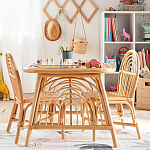 Настенная деревянная раздвижная вешалка Larson Wood Hanger варинант исполнения - 8 | Loft Concept во Владивостоке