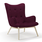 Мебельная ткань Шенилл фиолетовый цвет 138 см T4-27 варинант исполнения - 5 | Loft Concept во Владивостоке