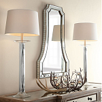 Зеркало в серебристой фигурной раме Silver Reflection варинант исполнения - 2 | Loft Concept во Владивостоке