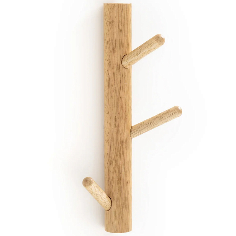 Деревянная настенная вешалка Branch Wood Hanger Древесина Деревянная настенная вешалка Branch Wood Hanger Древесина во Владивостоке | Loft Concept