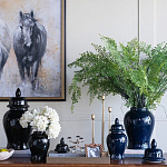 Ваза с крышкой однотонная Высота 48 см Chinoiserie Ceramics варинант исполнения - 4 | Loft Concept во Владивостоке