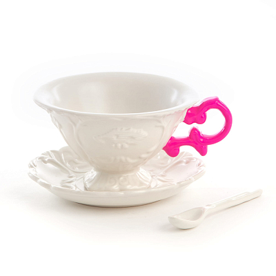 Чайная пара Seletti I-Tea Fuchsia Чайная пара Seletti I-Tea Fuchsia