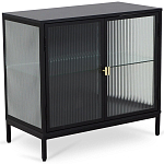 Сервант двухдверный с рифленым стеклом The Keeper варинант исполнения - 1 | Loft Concept во Владивостоке