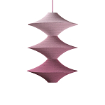 Подвесной вязаный розовый светильник «Звезда Востока 03» варинант исполнения - 1 | Loft Concept во Владивостоке