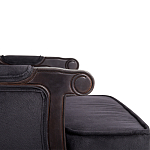 Кресло George Grand Armchair black velour варинант исполнения - 4 | Loft Concept во Владивостоке