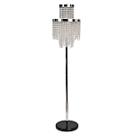 Торшер Хром с каскадом сияющих кристаллов Shining Waterfall варинант исполнения - 1 | Loft Concept во Владивостоке