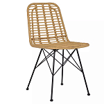 Стул с ротанговым плетением Wicker Stool без подлокотников варинант исполнения - 6 | Loft Concept во Владивостоке