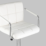 Барный стул с подлокотниками Honory White варинант исполнения - 7 | Loft Concept во Владивостоке