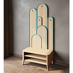 Вешалка «Байома» варинант исполнения - 2 | Loft Concept во Владивостоке