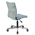 Офисное кресло в серо-голубом велюре Bureaucrats варинант исполнения - 4 | Loft Concept во Владивостоке