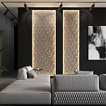 Гипсовая 3D панель с принтографией PM-50 варинант исполнения - 5 | Loft Concept во Владивостоке