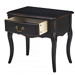 Тумба прикроватная из массива березы с ящиком и состаренным эффектом Vintage варинант исполнения - 3 | Loft Concept во Владивостоке