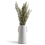 Ваза Serené Ceramic Vase Белая варинант исполнения - 3 | Loft Concept во Владивостоке